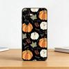 Autumn leaves P-pumpkin Phone Case For Samsung Galaxy A73,A72,A71,A70,A53,A52,A51,Soft Silicone Black Cover