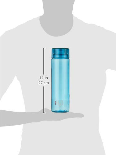 Unbreakable 1L Blue Water Bottle For Daily Use | Leakproof Lightweight Bottle For Office, Gym, School, Travel, Home