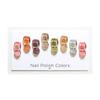 Japanischer Acryl-Nagelspitzen-Displayständer - 6 & 8 Farben, Transparenter Fotorahmen für Nail Art