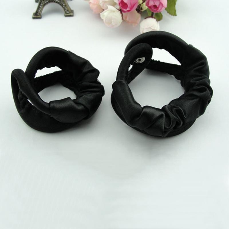 Women's Magic Cotton Hair Disk Hair Device Donut Quick Messy Bun Updo Headwear