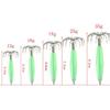 Noctilucent Durable Octopus Bait Lures Sleeve-fish Fishing Tackle Fishing Hook Fishing Tools Hooks