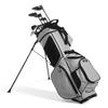 Golf Cart Bag, 14 Way Top Divider Organizer, 2-in-1 Golf Club Bag with Full-length Divider, Dual Shoulder Straps, Support Legs, Rain Hood, Storage