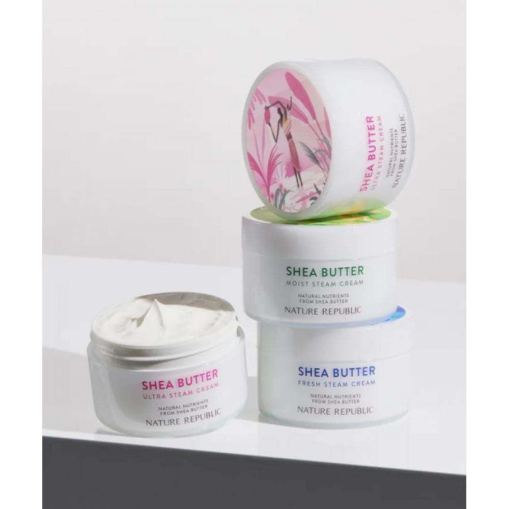 Nature Republic [2 Pack] Shea Butter Steam Cream 100ml Fresh PK1283
