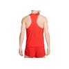 Nike Aeroswift Dri-Fit Adv Solid Moisture-Wicking Slim Fit Tank Top Men Tops Light-Crimson Black FN4231-696