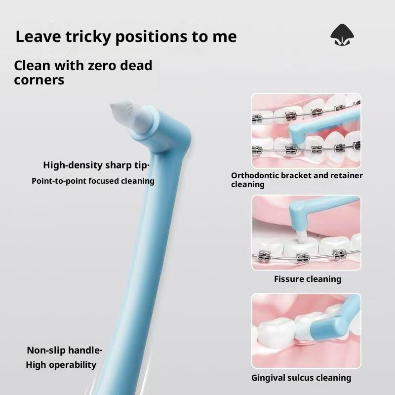 Interdental Toothbrush Single Head Soft Brush For People With Brace Gap Cleaning Tool Teeth Cleaning Tooth-Floss Oral Care Tool