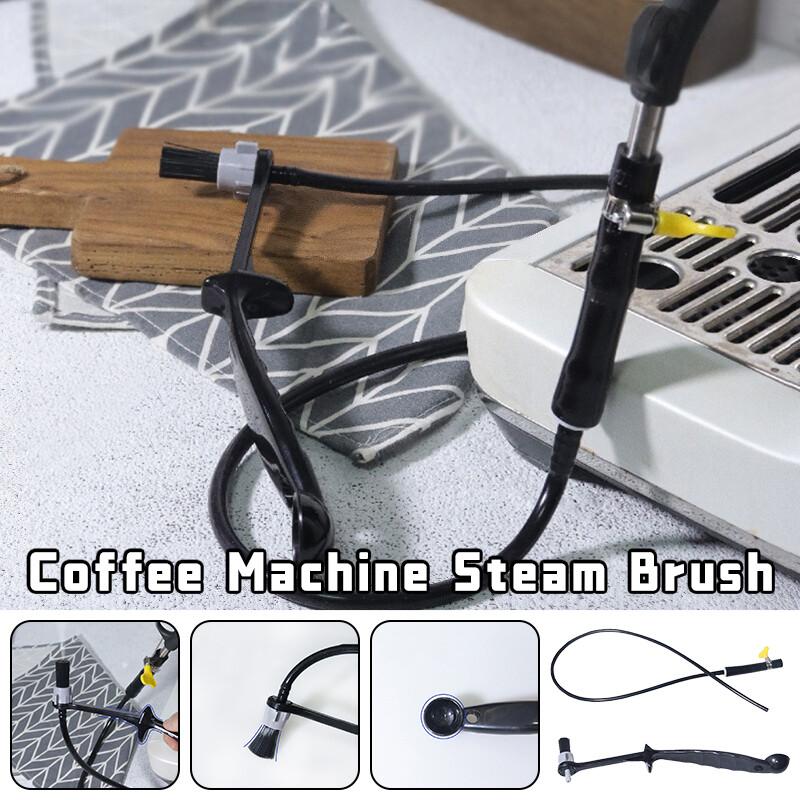 Coffee Machine Steam Brush Grouphead Brush Espresso Maker Accessories Heat-Resistant Food-Grade Coffee Machine Steam Cleaning