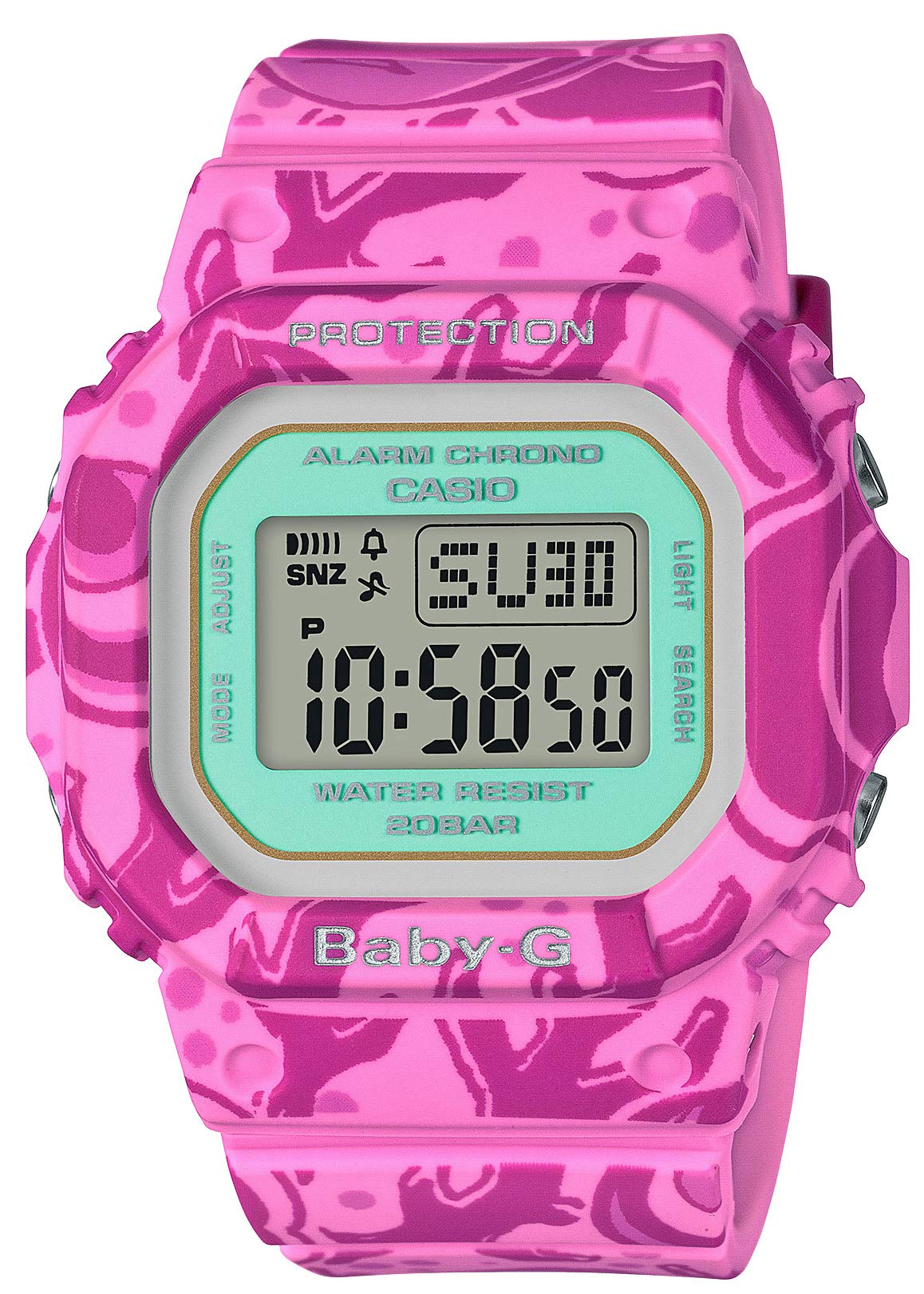 

[Casio] Женские часы Baby G Seven Lucky Gods SHICHI-FUKU-JIN Ebisu Model BGD-560SLG-4JR