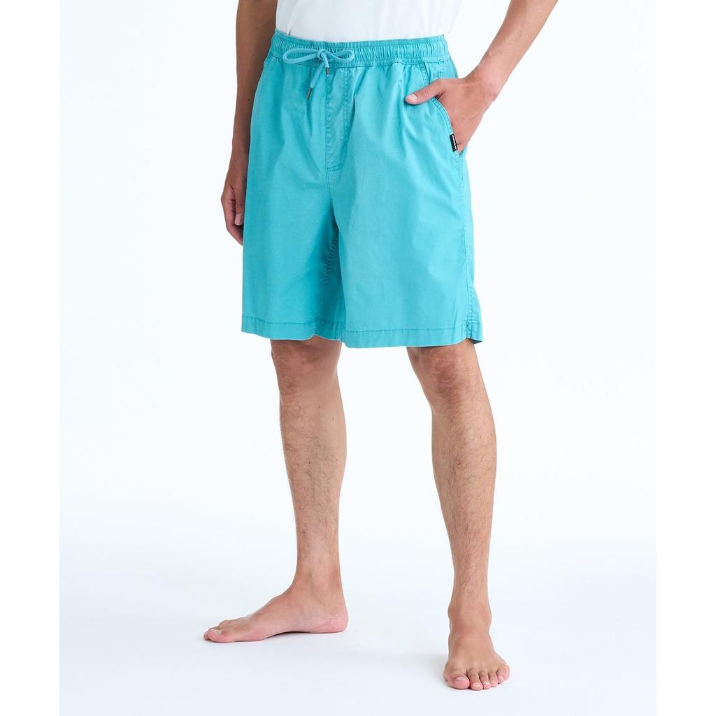 QUIKSILVER TAXER WS 19 Men's Cotton Stretch Walk Shorts Elastic Waistboard Shorts