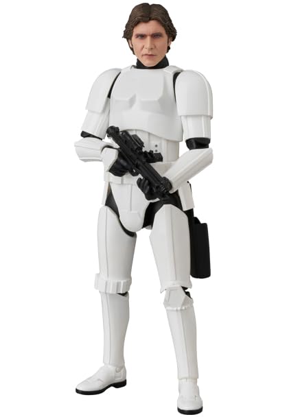 

MAFEX No. 258 HAN SOLO(TM) (STORMTROOPER DISGUISE) Pre-painted Action Figure, Approximately 155mm Tall