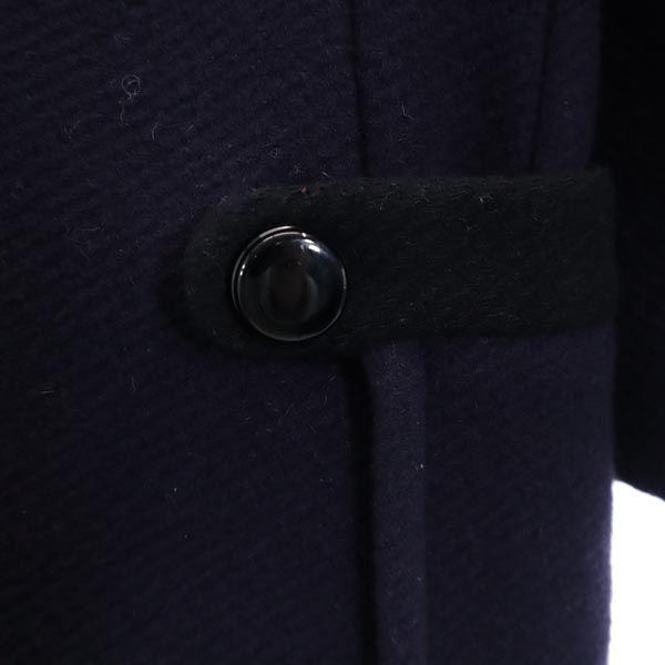 MAX&CO wool blend coat 36 Navy blue x black Women Used