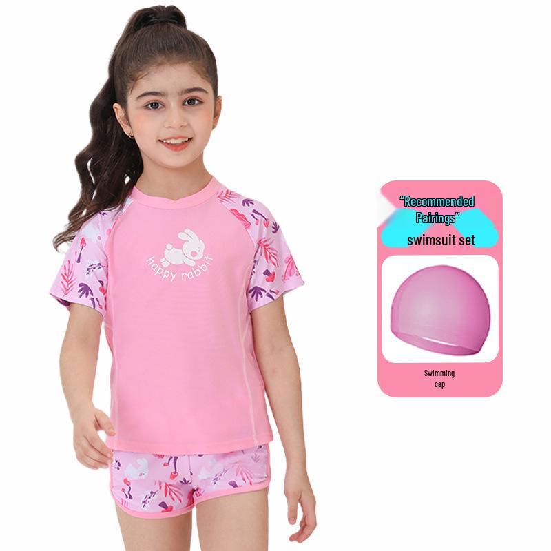 2024 Girls' Quick-Dry Two-Piece Swimsuit - Available In Small, Medium, Large Sizes