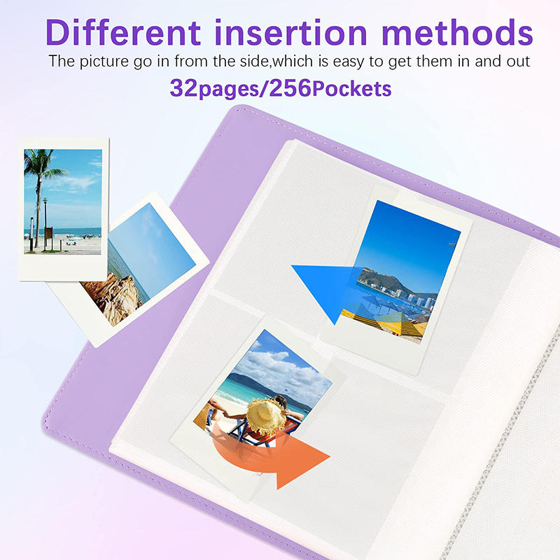 Mini Photo Album Photocard Binder for Instant Camera Cartoon Cards Binder Card Collectiors Korean Idol Photocard ID Holder