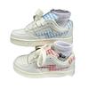 Summer New Mandarin Duck Bread Shoes Men's and Women's Grid Splicing Design Original Niche Design Breathable Skateboard Shoes