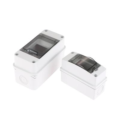 Outdoor Waterproof Electrical Distribution Box Circuit Breaker Mcb Power Plastic Junction Wire Box  Power Supply