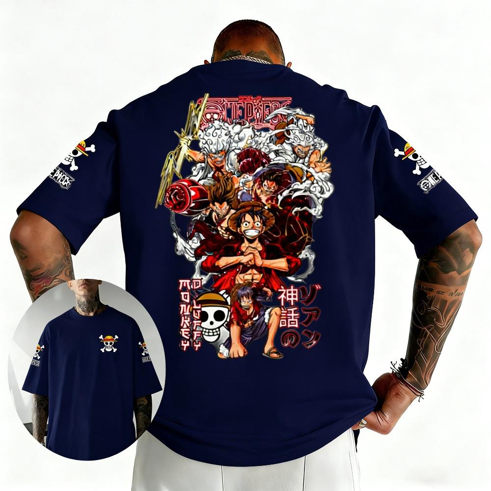 Printed men s and women s T-shirts, casual parent-child tops, fashionable XS