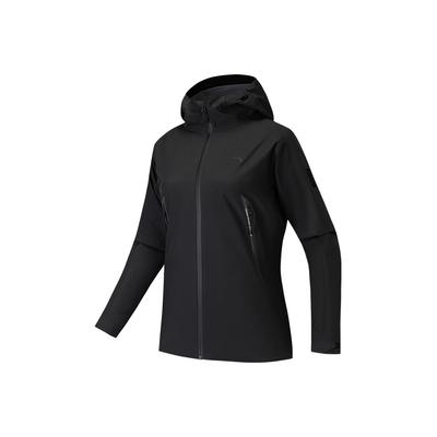X National Geographic Outdoor Series Solid Color Zipper Hooded Versatile Casual Water-Resistant Jacket Women Jacket 162546604-2