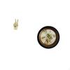 Creative Resin Sculpture Desk Statue with Ornate Embossed Frame for Living Room And Bedroom Retro