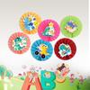 Children's Day Classroom Decorations: Cartoon Flag Banners for Kindergarten Activities