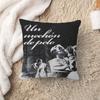 Actress TTini SStoessel Maple Design Cushion Cover Happy Autumn Harvest decor Holiday Decorati Pillow Cover