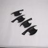 For Kia Forte Cerato K3 BD     ABS Carbon Fiber Door Handle Cover Door Bowl Trim Sticker Car Styling Accessories