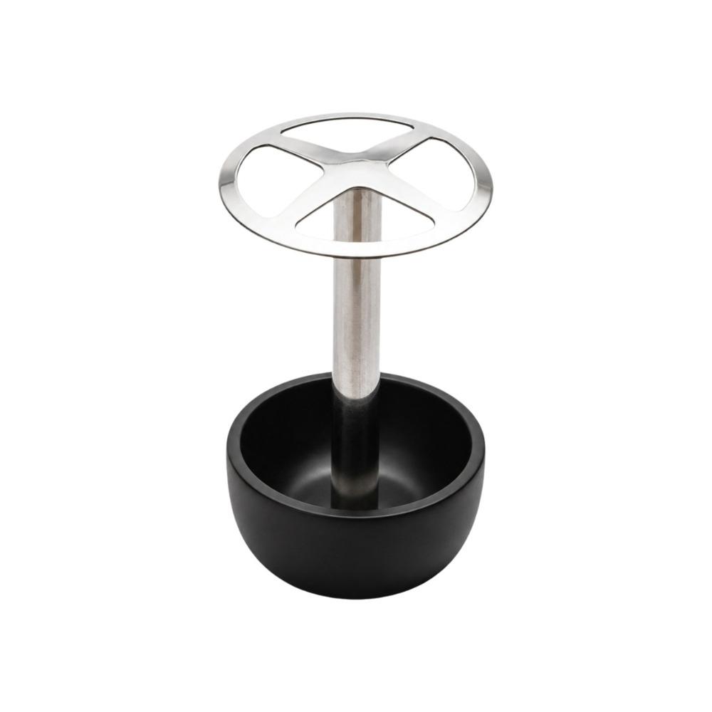 Hollow Out Design Toothpaste Stand Stainless Steel Cosmetic Brush Storage Rack Countertop