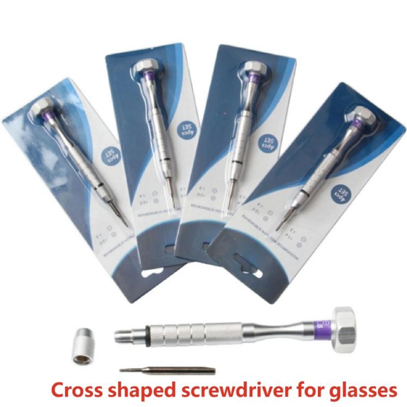 1.8mm And 1.6mm Eyeglass Screwdriver High Speed Steel Precisions Screwdriver Repair Tool For Small Electronics