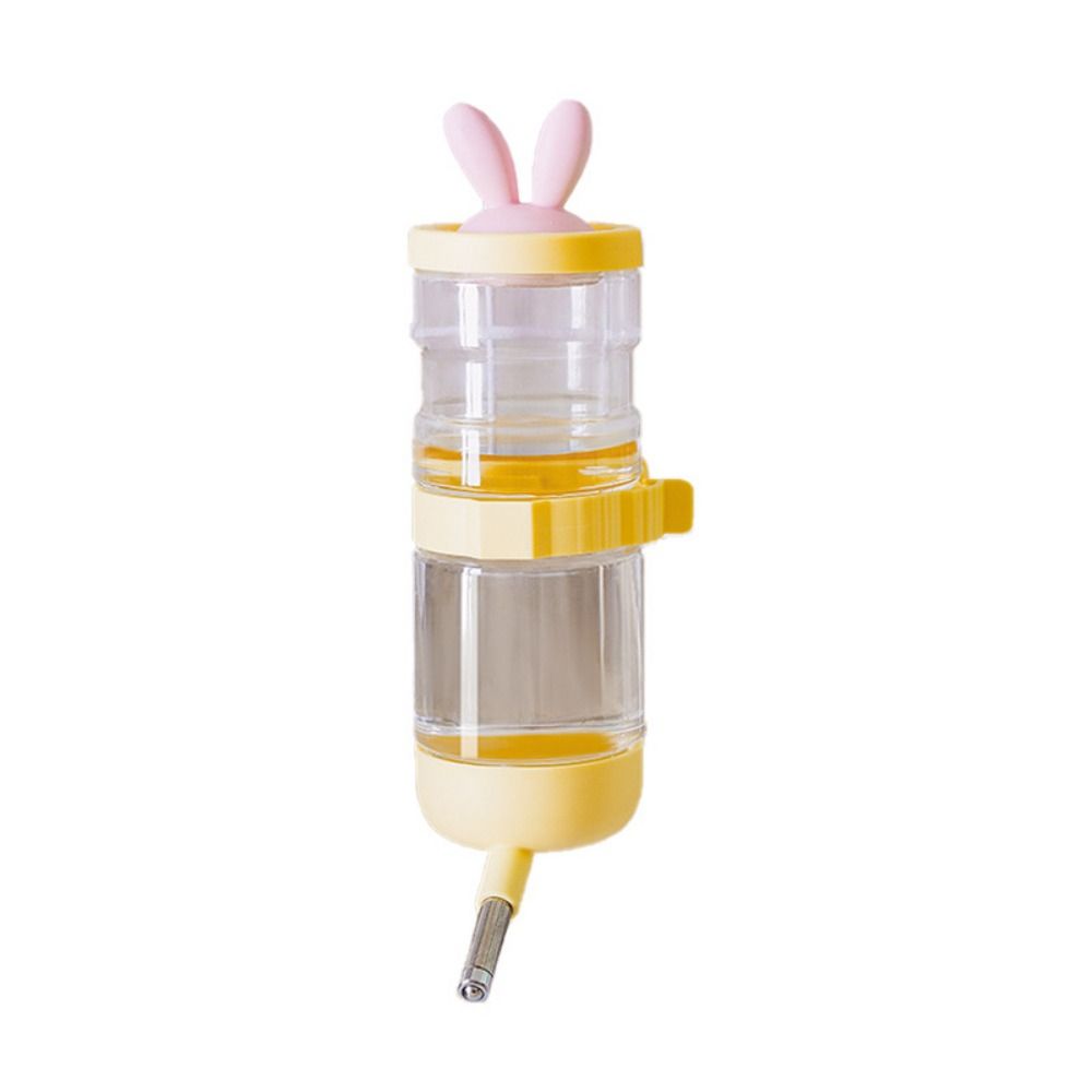 Automatic Rabbit Ears Hanging Water Bottle Rabbit Ears Cover Hamster Water Dispenser  Bunny