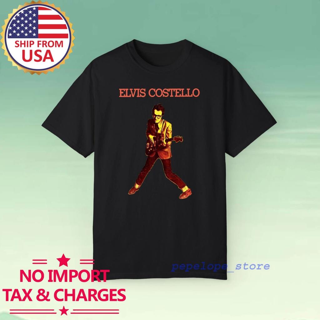 Elvis Costello Men's Black Size S-5XL