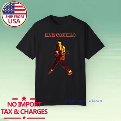 Elvis Costello Men's Black Size S-5XL