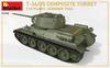 MiniArt Scale Soviet Composite Factory Summer Plastic Model Kit MA35306 1/35 T-34-85 Turret, No. 112, 1944,