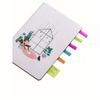 Multicolor 100 Sheets Sticky Note Pad, Self-Adhesive Index Tab Flags Page Marker Memo Pads Back To School