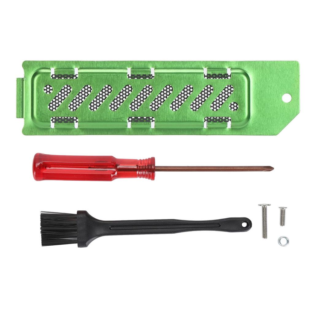 SSD Cover Replacement for PS5 Slim M.2 SSD Extension Slot Ventilation Holes Aluminum Alloy Metal