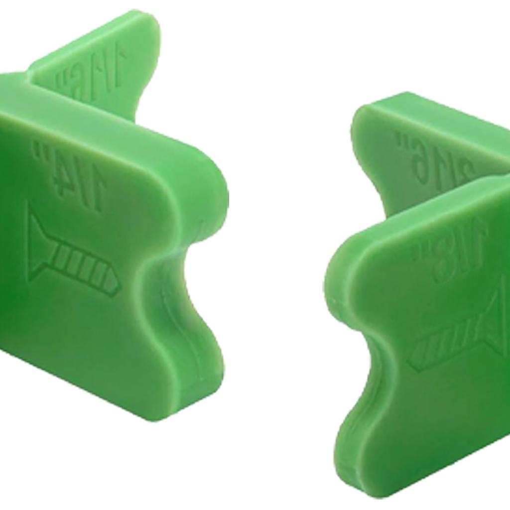 6pcs Deck Spacer Tool 4Thickness 1/16in 1/8in 3/16in 1/4in For Precise Floor Gaps Alignment Board Expansion Control