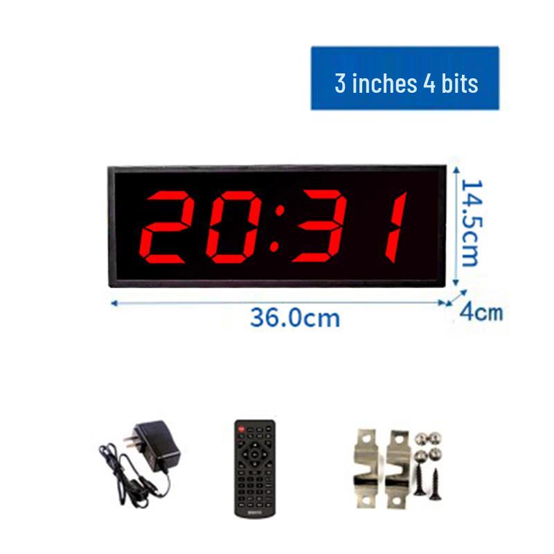 Tuo Zou 3-Inch 4-Digit LED Outdoor Digital Sports Timer