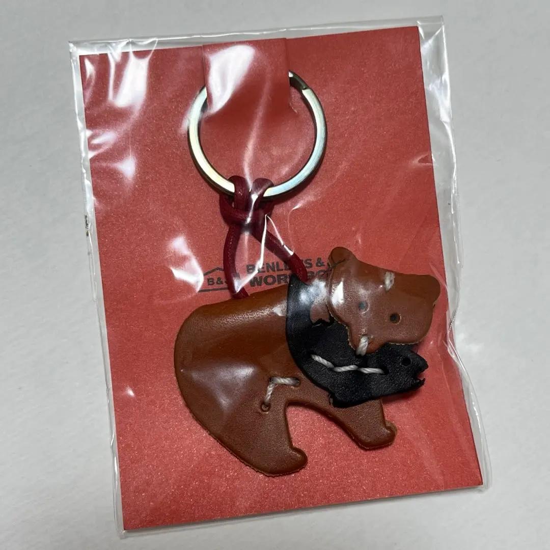 TRAVELERS Factory benllys job bear notebook Keychain Brown Japan Rare