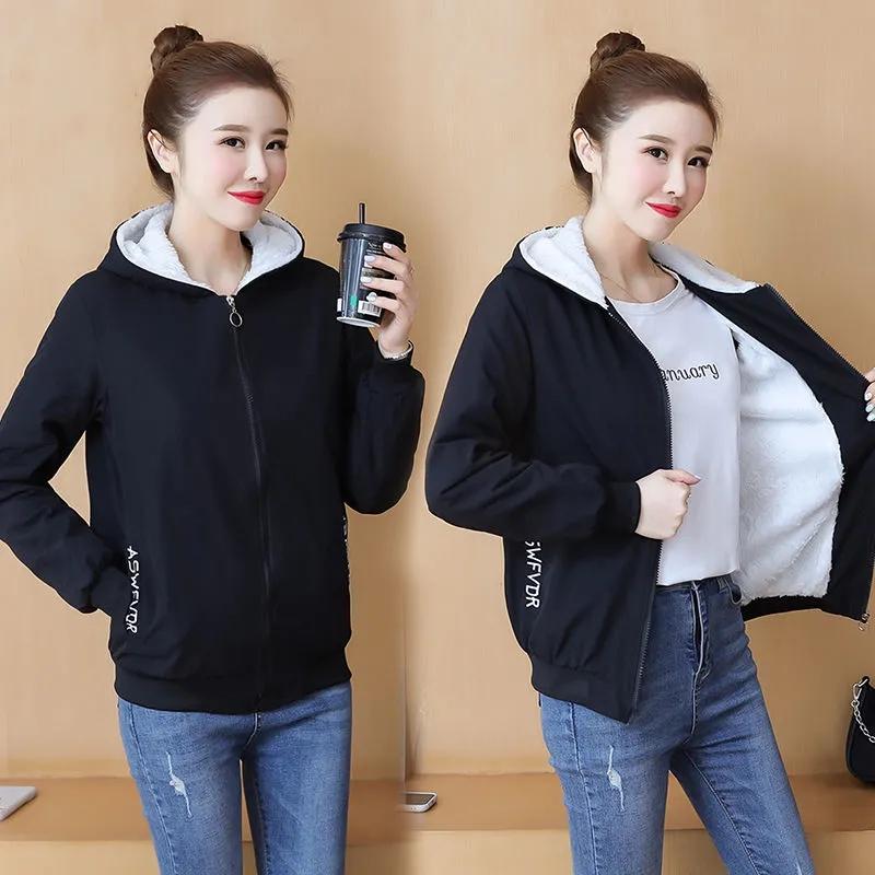 Флисовая утолщенная куртка с капюшоном — фото 8