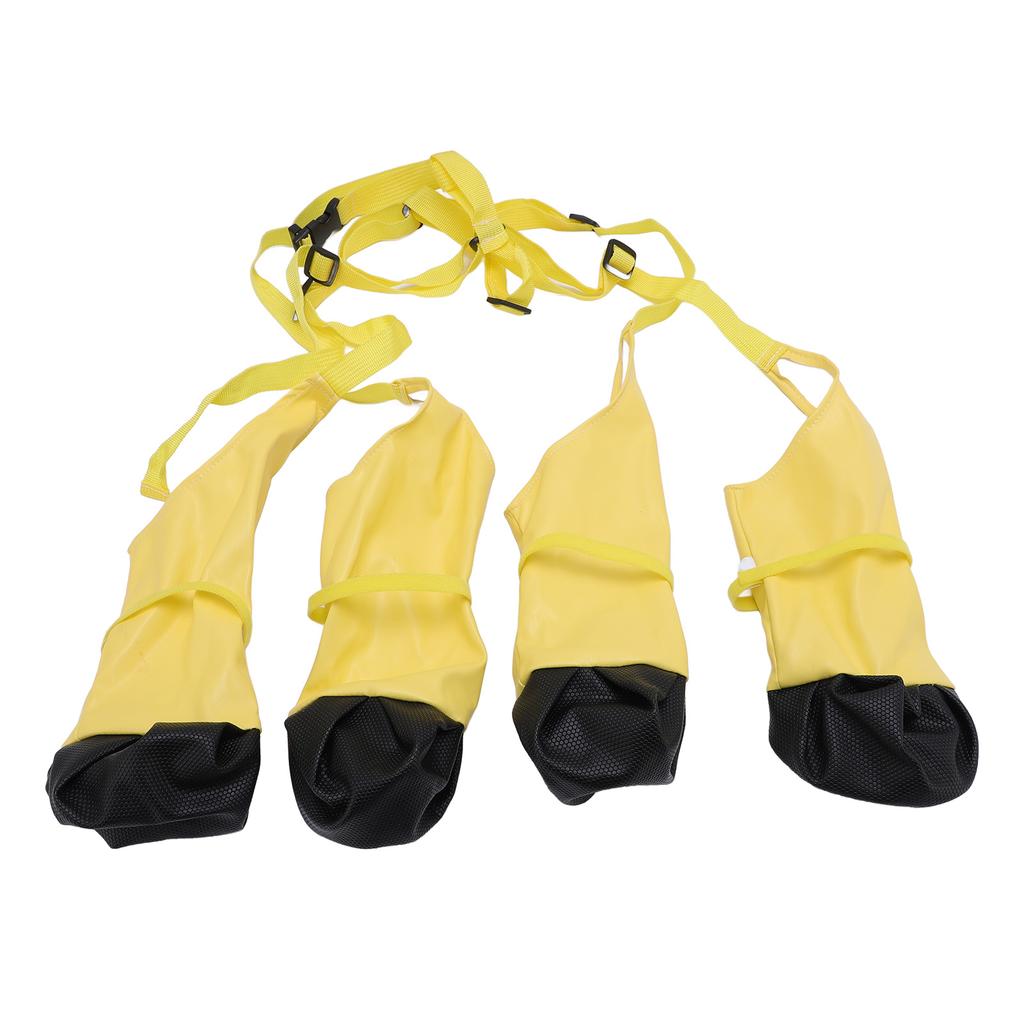 Dog Suspender Boots Waterproofing Abrasion Proof Anti Slipping Dog Paw Boot Leggings for Pets XL