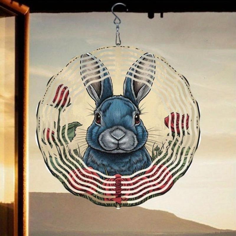 

Stainless Steel Wind Spinner, Reflective Garden Ornament, Outdoor Yard Decor, Weather-Resistant Spinning Art