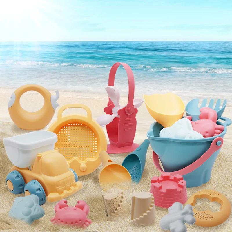 Soft Rubber Beach Toys Beach Water Play Sand Play Soft Material Summer Hot Selling Children's Water Play Toy Set