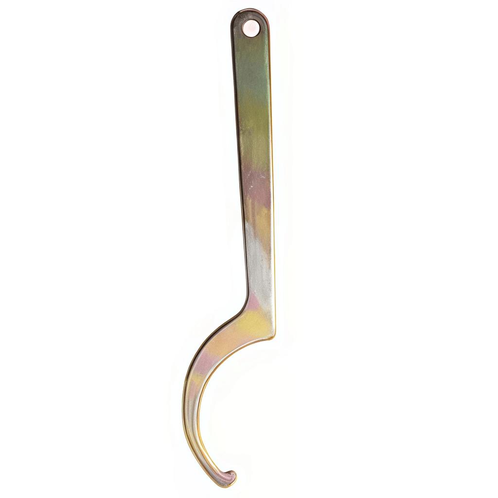 Upgraded Motorcycle Shock Adjustment Spanner Wrench, Heavy Duty Spring Adjuster Tool, Rust-Proof High Strength Steel, Universal Fit