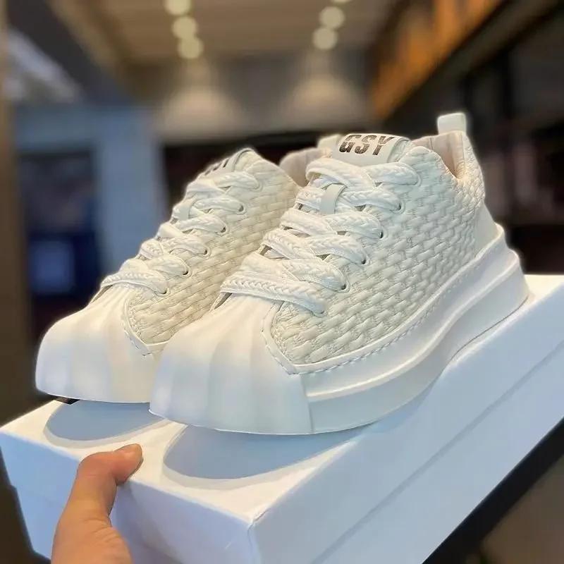 Mode 2024 Neue Herrenschuhe Luxusmarke Sneaker Designer Dicke Sohle Freizeitschuhe für Herren Trendige Skateboard-Schuhe Zapatillas De Hombre