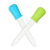 5PCS 5ml Small Silicone Plastic Pipette Dropper Feeding Medicine Liquid Eye Ear Pipette Dropper Lab Experiment Toys Gift