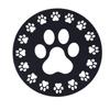 Pet Feeding Mat Dog Dish Mats Cartoon Paw Dog Feeding Mat Non-slip Absorbent Pet Bowl Pad Diatom Mud Pet Placemat Pet Shop