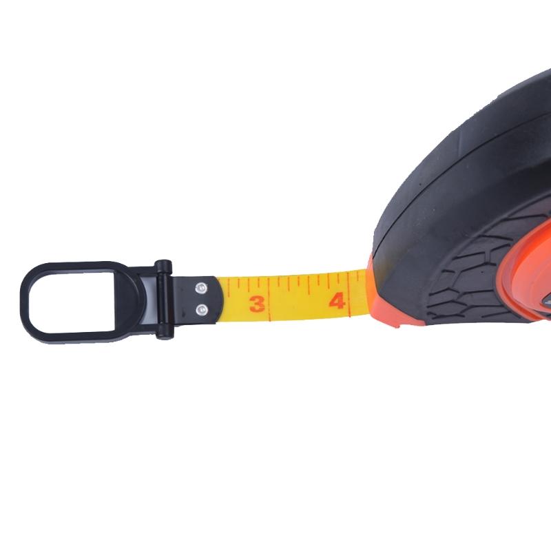 Plastic Measuring Roulette Pvc Soft Ruler Flexible Ruler Waterproof Retractable Fast Recovery Portable Tape Measure