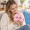 Мягкая антистрессовая игрушка-фиджет, Плюшевый пельмень, Игрушка для снятия стресса, Гигантский, Набитый, С пароваркой, Снижающая сенсорную тревожность, Снимающий стресс Плюшевый паровой пирожок для