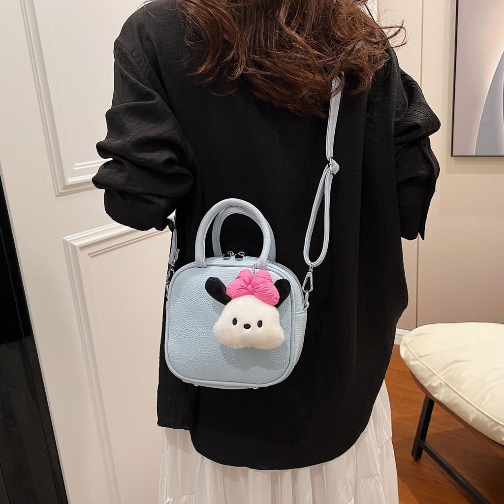 Simple Temperament Small Bag 2025 Spring New High-value Multi-purpose Backpack Single Shoulder Crossbody Small Square Bag