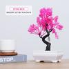 Artificial Plants Bonsai Small Tree Simulation Pot Plants Fake Flowers Table Potted Ornaments for Hotel Garden Home Decor