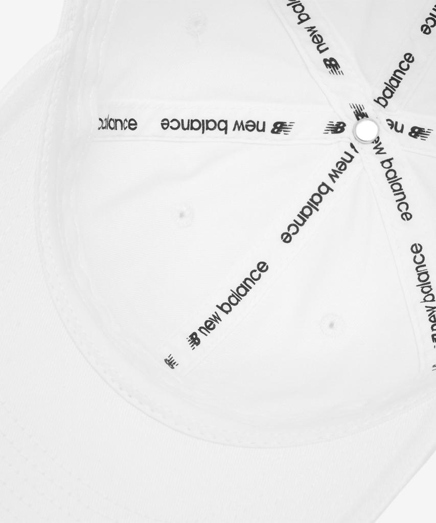 Nyuballanseu Nbgdgs1102 / Kappe mit Buchstaben-Logo (Weiß)