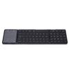 Fold   Keyboard Rechargeable Full Size Keys Folding Wireless Keyboard with Touchpad Multi Device Sync for Laptop PC Tablets