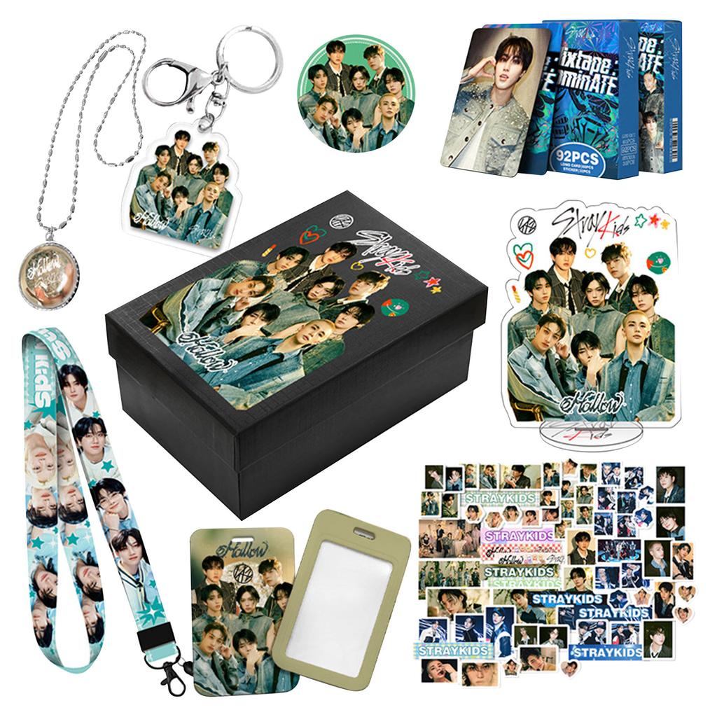 Star Boy Group Peripherals, Stand-alone Sticker Small Card Lanyard Set, Ideal Gift For Follow Star  People